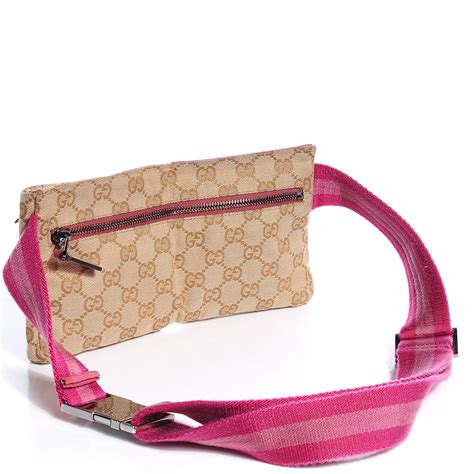 gucci waist bag pink